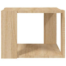 sofabord 40x40x30 cm konstrueret træ sonoma-eg