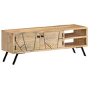 tv-skab 110x30x40 cm massivt mangotræ