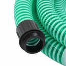 sugeslange med messingkoblinger 1,1" 5 m PVC grøn