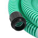 sugeslange med messingkoblinger 1,1" 20 m PVC grøn