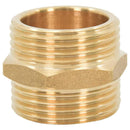 sugeslange med messingkoblinger 1,1" 25 m PVC grøn