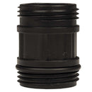 sugeslange med messingkoblinger 1" 10 m PVC Transparent