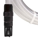 sugeslange med messingkoblinger 1" 10 m PVC Transparent