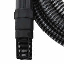 sugeslange med messingkoblinger 1" 4 m PVC sort