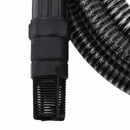 sugeslange med messingkoblinger 1" 7 m PVC sort