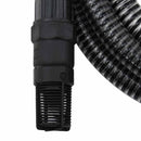 sugeslange med messingkoblinger 1" 10 m PVC sort