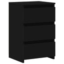 sengeborde 2 stk. 40x35x62,5 cm konstrueret træ hvid