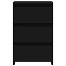 sengeborde 2 stk. 40x35x62,5 cm konstrueret træ hvid