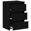 sengeborde 2 stk. 40x35x62,5 cm konstrueret træ hvid