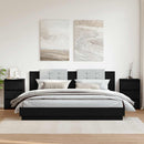 sengeborde 2 stk. 40x35x62,5 cm konstrueret træ hvid
