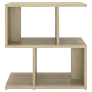 sengeborde 2 stk. 50x30x51,5 cm konstrueret træ sonoma-eg