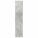 væghængt skoskab 60x18x90 cm spånplade betongrå