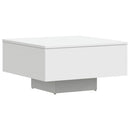 sofabord 60x60x31,5 cm konstrueret træ hvid