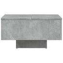 sofabord 60x60x31,5 cm konstrueret træ betongrå