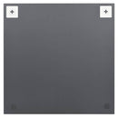 vægspejl med LED-lys firkantet glas