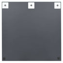 vægspejl med LED-lys firkantet glas