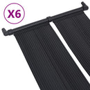 soldrevne varmepaneler 6 stk. 80x310 cm