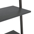 stigereol med 5 hylder 64x34x185,5 cm sort