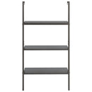 stigereol med 3 hylder 64x35x120,5 cm sort