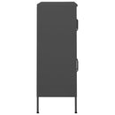 opbevaringsskab 80x35x101,5 cm stål antracitgrå