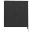 opbevaringsskab 80x35x101,5 cm stål antracitgrå