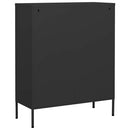 opbevaringsskab 80x35x101,5 cm stål antracitgrå