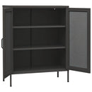 opbevaringsskab 80x35x101,5 cm stål antracitgrå