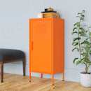 opbevaringsskab 42,5x35x101,5 cm stål orange