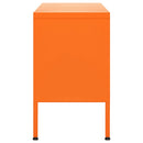 tv-skab 105x35x50 cm stål Orange
