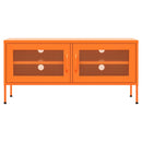 tv-skab 105x35x50 cm stål Orange