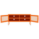tv-skab 105x35x50 cm stål Orange
