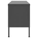 tv-skab 105x35x50 cm stål Antracitgrå