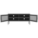 tv-skab 105x35x50 cm stål Antracitgrå