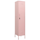 skab 35x46x180 cm stål pink