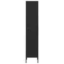 skab 35x46x180 cm stål sort