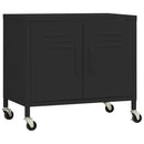 opbevaringsskab 60x35x56 cm stål sort