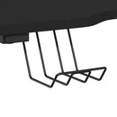 gamerbord med ZZ-formede ben 110x60x75 cm sort