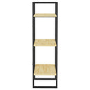 bogreol 40x30x105 cm 3 hylder massivt fyrretræ