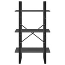 opbevaringsreol 60x30x105 cm konstrueret træ grå