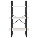 opbevaringsreol 60x30x105 cm massivt fyrretræ hvid