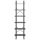 opbevaringsreol 60x30x210 cm konstrueret træ grå