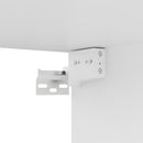 tv-skabe 4 stk. 100x30x30 cm konstrueret træ hvid