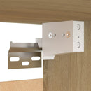tv-møbel 7 dele konstrueret træ sonoma-eg