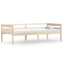 sengeramme uden madras massivt fyrretræ 90x200 cm