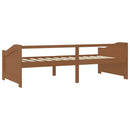 3-personers daybed 90x200 cm massivt fyrretræ gyldenbrun