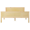 sengeramme 140x200 cm massivt fyrretræ