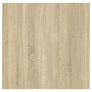 sengeskabe 2 stk. 30,5x30x30 cm konstrueret træ sonoma-eg