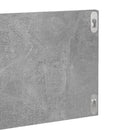 væghylder 2 stk. 80x11,5x18 cm konstrueret træ betongrå
