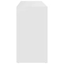 skobænk 103x30x55 cm konstrueret træ hvid
