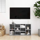 skobænk 103x30x55 cm konstrueret træ betongrå